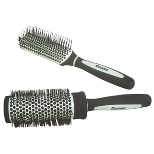 1x Roll Brush (6cm) and 1x Small Paddle Brush, Set Pack