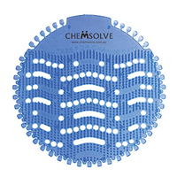 Chemsolve Urinal Screen Wave 2.0 Ocean Mist, 12/Box Box