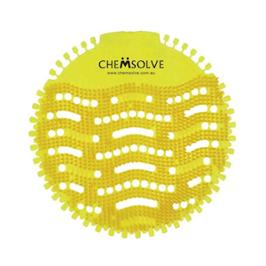 Chemsolve Urinal Screen Mat Wave 2.0 Lemon, Loose
