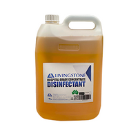 Livingstone Disinfectant Sanitiser, 15 Litre Drum, Commercial Grade, Eucalyptus Scent, Each Each