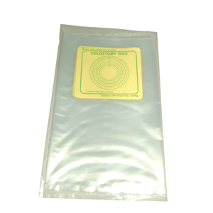 Livingstone Colostomy Bag 240 x 140mm, Stoma Diameter: 25mm, 10/Pack Pack