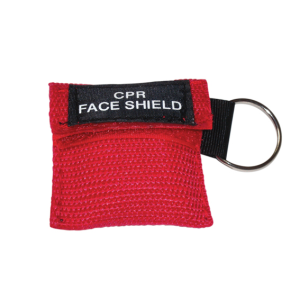 Livingstone Resus-o-mask Resuscitation CPR Face Shield, with CPR Guide and Key Ring, in Blue Vinyl Bag, Latex Free, Each Each