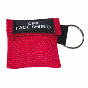 Livingstone Resus-o-mask Resuscitation CPR Face Shield, with CPR Guide and Key Ring, in Blue Vinyl Bag, Latex Free, Each Each