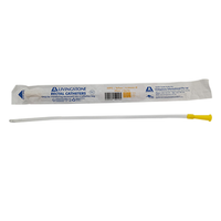 Livingstone Rectal Catheter Tube, 20FG, Yellow Colour, 6.66mm Diameter, 40cm, Sterile, Each Each