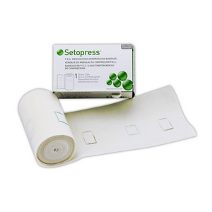 Setopress Compression Bandage with Square Marking, 10cm x 3.5m, Beige ...