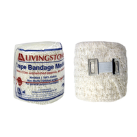 Livingstone Crepe Bandage, Medium Weight, 2.5cm x 1.6m, All Cotton, Sterile, Each Each