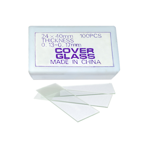 Livingstone Microscope Cover Slip, Rround 12mm, No. 1 Thickness, Borosilicate 3.3 Glass, 100 Pieces/Pack, Germany Pack