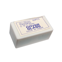 Livingstone Microscope Cover Slip, Rround 12mm, No. 1 Thickness, Borosilicate 3.3 Glass, 100 Pieces/Pack, Germany Pack