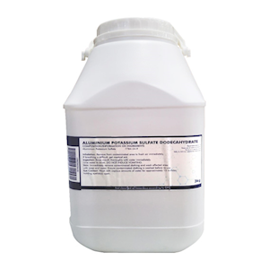 Aluminium Potassium Sulfate Dodecahydrate, Technical Grade, 3kg, Each Each