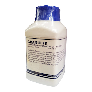 Anti Bumping Granules (3-5mm Fused Alumina), Technical Grade, 250g, Each Each