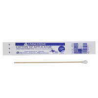 Livingstone Cotton Tip Applicator, Single Tipped, Biodegradable Wooden Stem, 15cm, Sterile, 1 Piece/Pack, 1000 Packs/Carton Carton