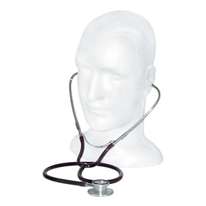 Livingstone Dual Head Stethoscope Latex Free, Black Tube, Each Each