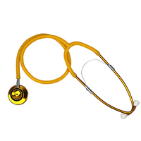Livingstone Dual Head Stethoscope Latex Free, Black Tube, Each Each