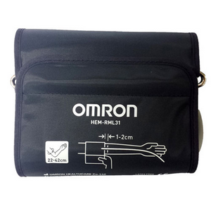 Omron Upper Arm Blood Pressure Monitor Cuff, 32 - 42cm, Wide Range Soft Cuff, HEM-RML31, Each Each