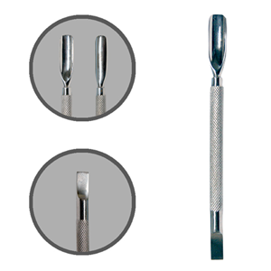 Livingstone Cuticle Pusher, Nail Cleaner and Knife, 13cm, Stainless Steel, Each Each