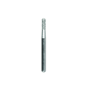Ad 520 Diamond Burs, Round, ISO 001524 #10, Mini, Friction Grip, Medium, Each