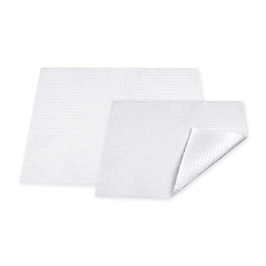 Livingstone Dental Bib or Head Pad, Unfolded, 4-ply Waterproof Lined, 20 x 28cm, Small, Blue, 250/Box, 1000/Carton Carton