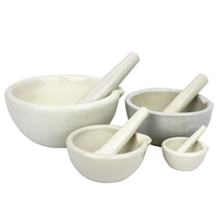 Livingstone Mortar and Pestle, 30ml, 60mm Diameter, Porcelain, Each Each
