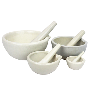 Livingstone Mortar and Pestle, Mortar Only, 300ml, 130mm Diameter, Porcelain, Each Each