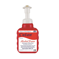 Cutan Alcohol Foam Skin Sanitiser, 400ml Pump Bottle, Each Each