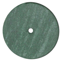 Dedeco Rub Grinding Wheels, 3 Inches, Medium, Green, Soft, Each Each