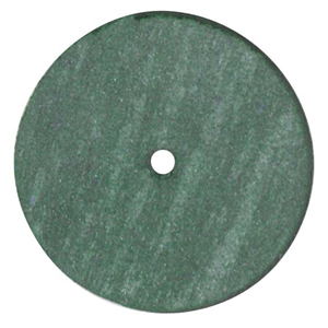 Dedeco Rub Grinding Wheels, 3 Inches, Medium, Green, Soft, Each Each