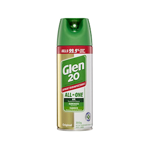 Dettol Glen 20 Surface Spray Disinfectant, 300 Grams, Original Scent, Each Each