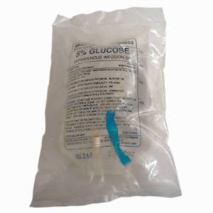 Baxter 5 Percent Glucose Intravenous IV Infusion BP, 50ml, Each (MoQ 60) Each