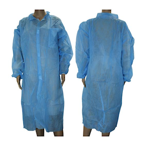 Livingstone Disposable Laboratory Gown/Dust Coat with Pocket