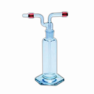 Drechsel Gas Washing Bottle Head, Plain, 24/29 Socket, 175mm Stem Length, Fits DB24-250, Australian, Each Each