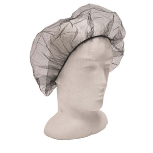 Livingstone Disposable Hair Nets with Elastic Edge, Nylon/Cotton, One Size Fits All, White, 100/Pack, 1000/Carton Carton