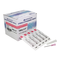 Livingstone Hypodermic Needle, 14 Gauge x 1.5 Inches, 38mm, Sterile, 100/Box Box