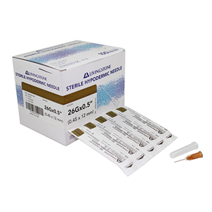 Livingstone Hypodermic Needle, 14 Gauge x 1.5 Inches, 38mm, Sterile, 100/Box Box