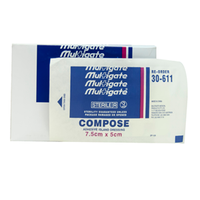 Compose Adhesive Island Dressing 7.5 x 5cm, Latex Free, 50/Box Box