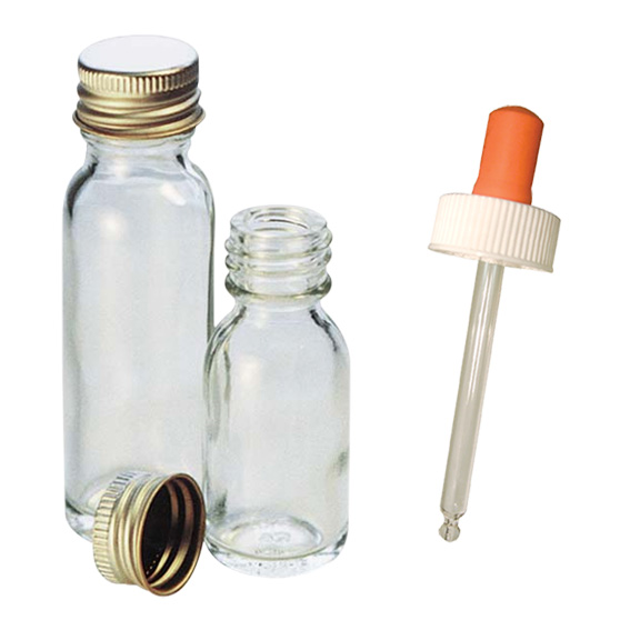 Dropping Bottle 30ml, Clear, Glass, Each Each