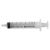 Livingstone Syringe, 3ml, Luer Lock Tip, Latex Free, Hypoallergenic, Non-Sterile, Loose Each
