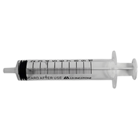 Livingstone Syringe, 10ml, Luer Slip Tip, Concentric Nozzle, Latex Free, Hypoallergenic, Non-Sterile, Loose Each