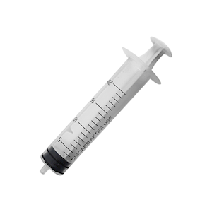 Livingstone Syringe, 10ml, Luer Slip Tip, Eccentric Off Centre Nozzle, Latex Free, Hypoallergenic, Non-Sterile, Loose Each