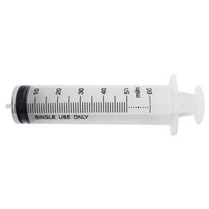 Livingstone Syringe, 10ml, Luer Slip Tip, Eccentric Off Centre Nozzle, Latex Free, Hypoallergenic, Non-Sterile, Loose Each