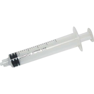 Livingstone Syringe, 10ml, Luer Lock Tip, Latex Free, Hypoallergenic, Sterile, 100/Box Box