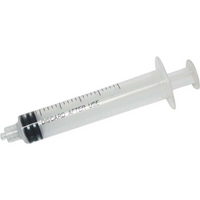 Livingstone Syringe, 10ml, Luer Lock Tip, Latex Free, Hypoallergenic, Sterile, Loose Loose