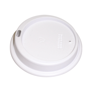 Lids for Foam Cup, Translucent, Straw Slotted, 1000/Carton Carton