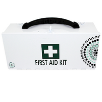 Duga Class C First Aid Kit, Metal Case, 1 Set/Pack Pack