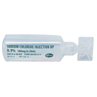 Pfizer 0.9% Sodium Chloride Injectable BP Solution