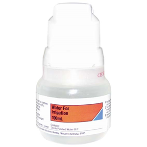 Baxter Water for Irrigation, 100ml, Each (AHF7974) Each