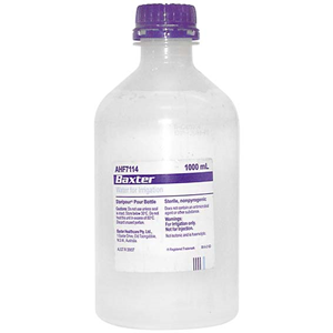 Baxter Water for Irrigation, 1 Litre Bottle, Loose (AHF7114) Each