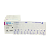 Pfizer Water for Injection BP, 5mL, 50 Steriluer Ampoules/Box Box