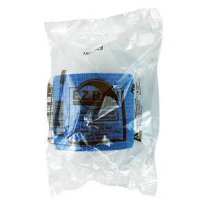 E.Z. Ban Wrap Cohesive Elastic Bandage, 2.5cm x 2 metres stretch to 4.5 metres, Blue, 30/Box Roll