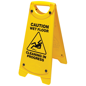 A Frame Sign, "Caution Wet Floor", 64cm, Each Each