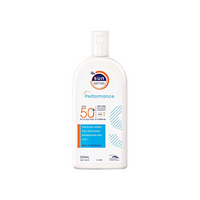 Ego SunSense Performance Sunscreen SPF 50+, 4 Hour Water Resistance, 250mL Bottle, Each Each